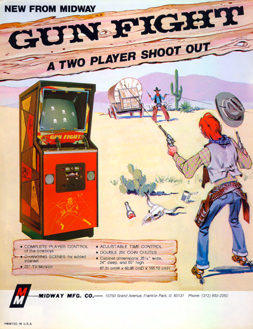 Gun Fight MAME2003Plus Game Cover